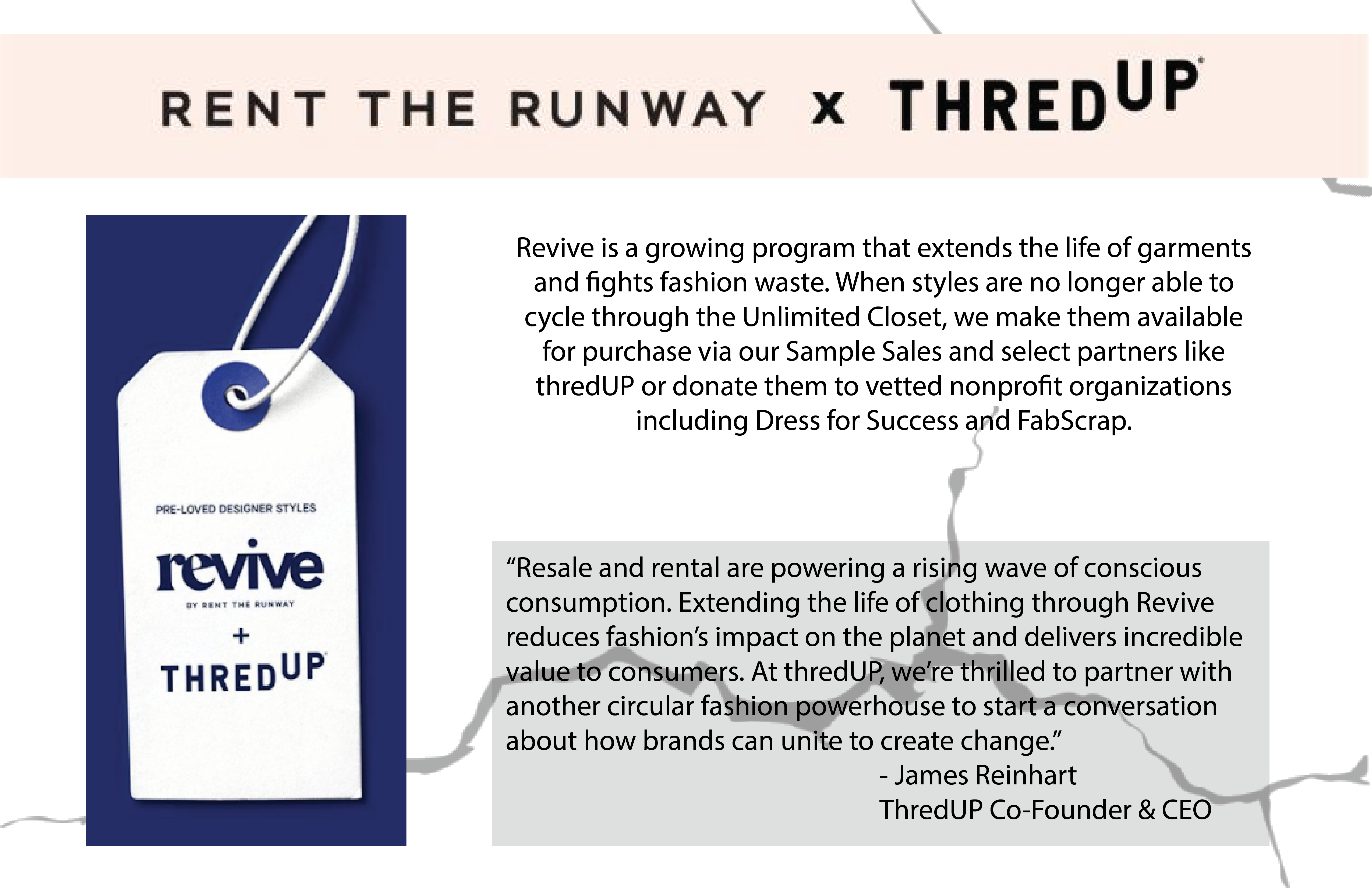 Fashion Scholarship Fund — RTR X Thred Up