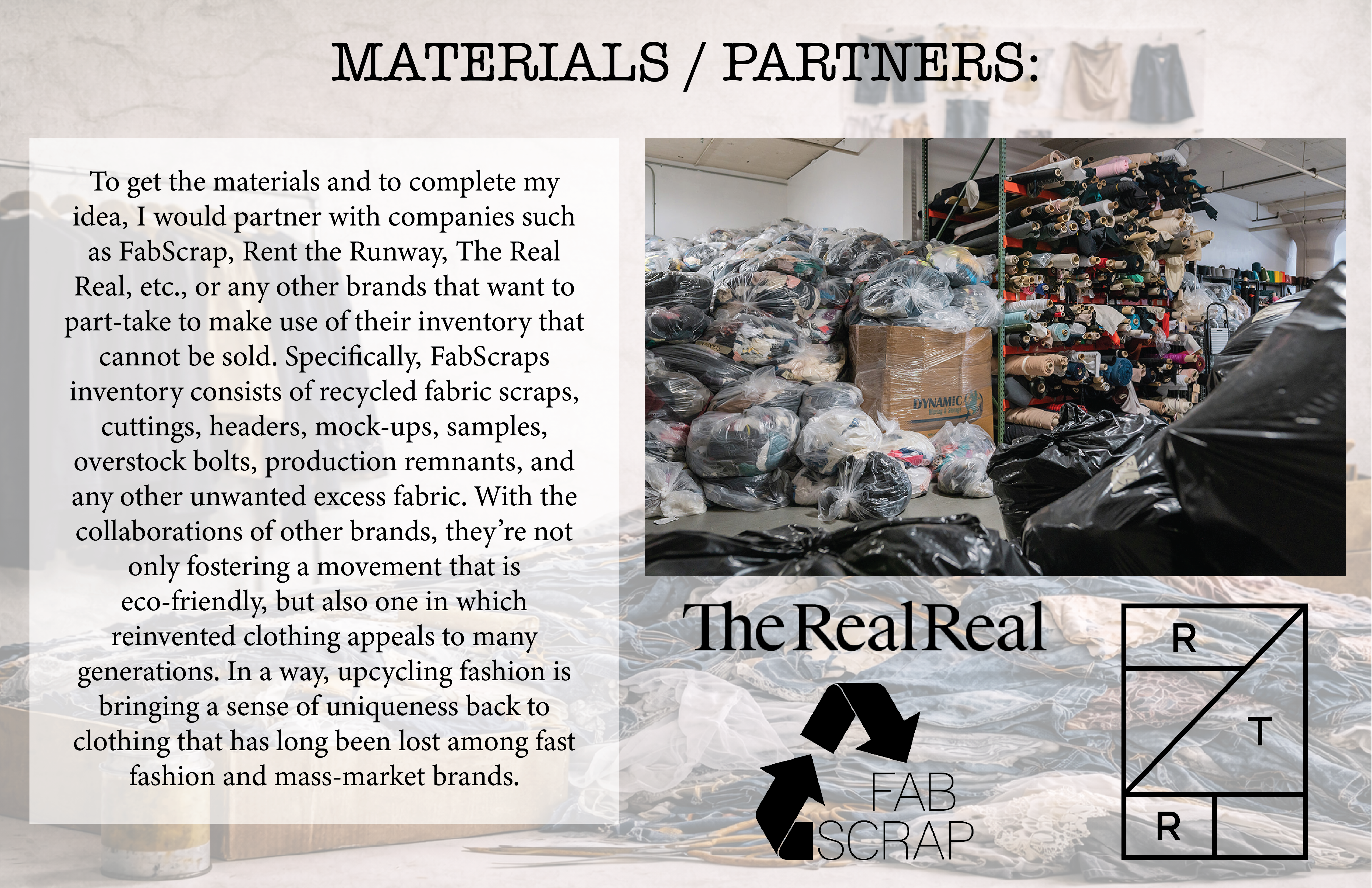 Stitched Up — Materials Partners